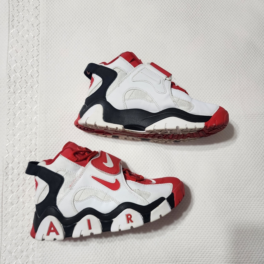 Nike Women Red and White Air Sneakers